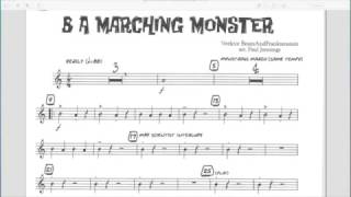 Recorder: (BA) Marching Monster