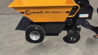 Lumag MD500EPRO accu kruiwagen/dumper