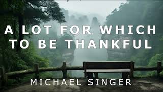 Michael Singer - A Lot for Which to Be Thankful