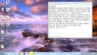 Fibonacci Series In Java using Scanner