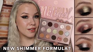 Glaminatrix Cosmetics Nearly Natural Palette | Swatches + 3 Looks