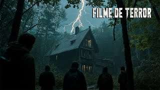 Se quiserem sobreviver, fiquem longe da casa amaldiçoada | Filme de terror completo, suspense😱🎬