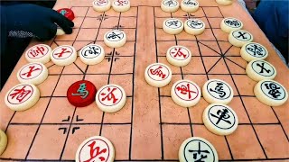 太原街头象棋，步步紧逼的攻击，胆战心惊的战术，残局斗智斗勇