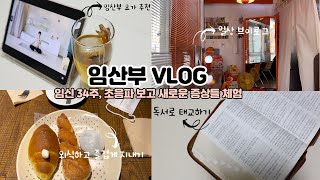 [VLOG] 임신34주| 막달 증상 | 외식하고 즐겁게 지내기 | 하루하루 다른 몸상태 | 고통과 고난 그 잡채