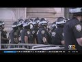 Police And Protesters Clash Outside City Hall