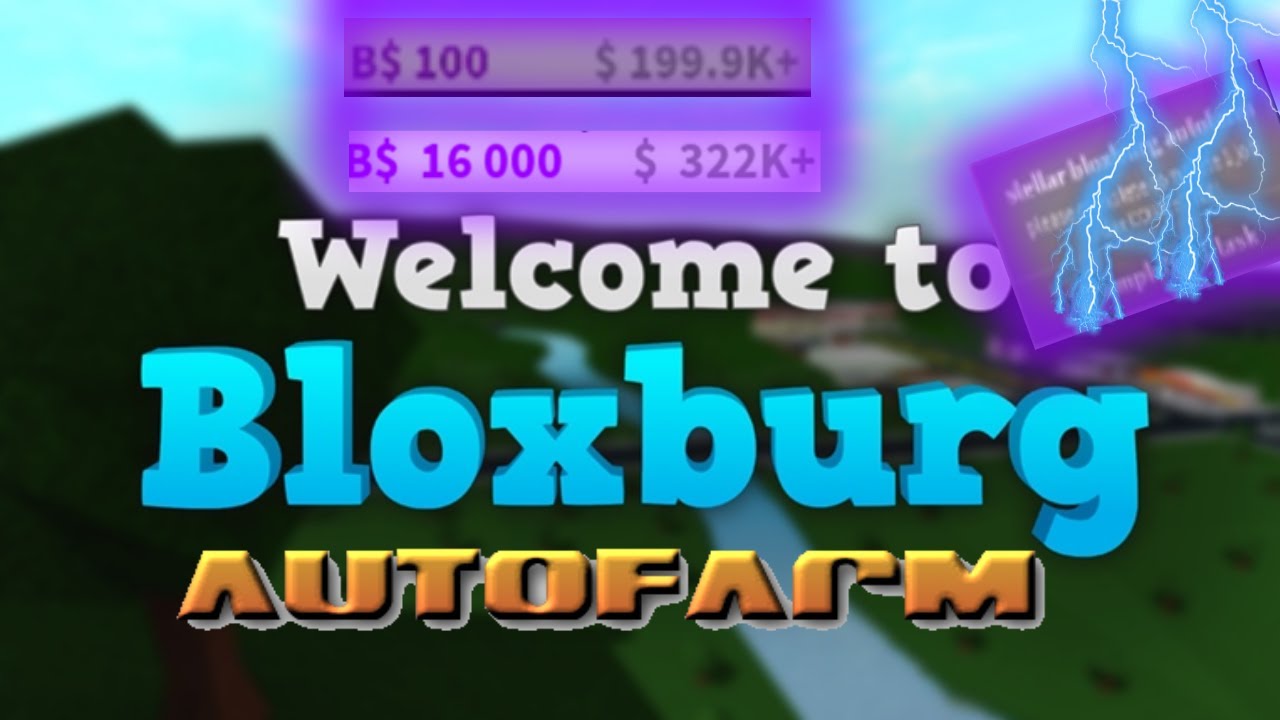 *NOVO* Melhor Auto Farm Para BloxBurg | ROBLOX - YouTube