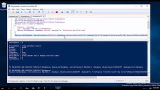 Managing SQL Server with PowerShell: Part 2 - The Tasks
