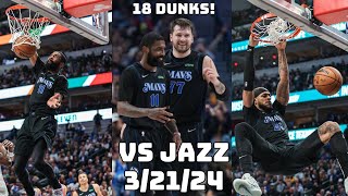 Dallas Mavericks Team Highlights vs the Jazz (03.21.2024)