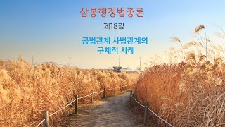 삼봉행정법총론 제18강