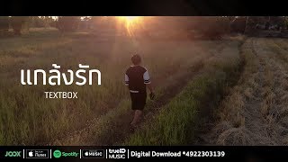 แกล้งรัก - TEXTBOX [ Official Audio ]