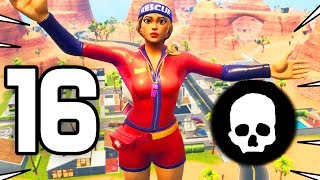 Fortnite Br Ps4 16 Kill Squads Victory Pakvim Net Hd - 