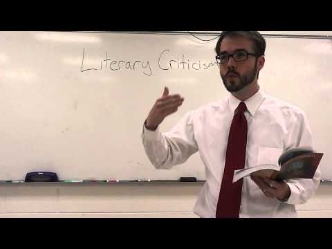 What is the purpose of literary criticism?