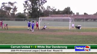 2009 FFV - Carrum United v White Star Dandenong