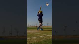 Dhananjaya De Silva batting in the nets | Abu Dhabi Knight Riders | #shorts