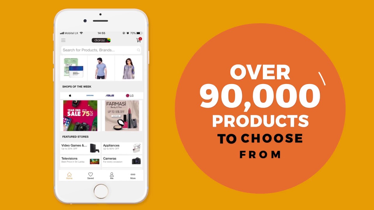 Introducing The Daraz Lk Mobile App Youtube