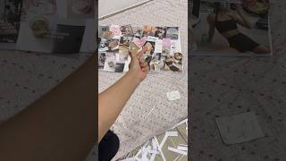 “Vision board” from scratch #visionboard #visionboard2025 #shortvideo