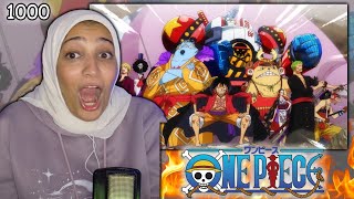 HYPE!🔥✨| One Piece Episode 1000 and 1 second from 1000 episode of onepiece  Reaction + Discussion!