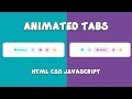 Animated Tabs - Animated Toolbars - HTML CSS JavaScript (gsap and FontAwesome)