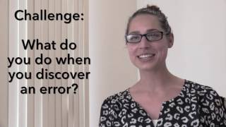Everyday Medication Challenges -- Errors