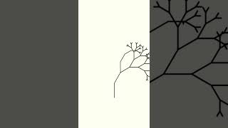 Draw Tree 🌲 Using Python Turtle 🐢Module | #shorts #trending #short