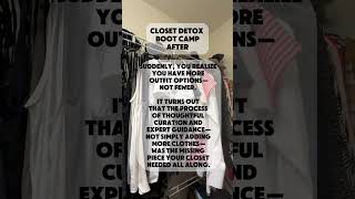 Closet Detox Results #realstyleforreallife #closetdetox #styleover40