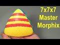 7x7x7 MasterMorphix puzzle unboxing & disassembly