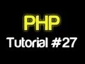 PHP Tutorial 27 - MySQL Creating A Table (PHP For Beginners)