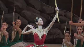 Anna Nikulina in ballet in ballet La Fille Du Pharaon