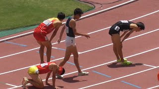 予選  U20男子800ｍ  日本選手権陸上2023