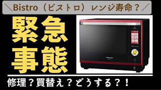 【Panasonic製】Bistro（ビストロ）スチームオーブンレンジが途中で止まります⏸️温まりません😢電子レンジが使えないのめっちゃ困る😭