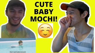 BTS (방탄소년단) — BTS JIMIN BEING BABY MOCHI | BTS JIMIN FUNNY MOMENTS | REACTION VIDEO