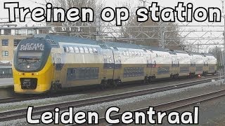 Treinen op Leiden Centraal