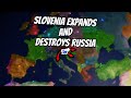 Roblox Rise Of Nations Slovenia destroys Russia and Germany