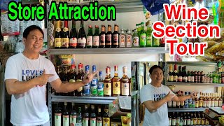 Wine Section Tour, Attraction Sa Aming Store