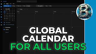Microsoft 365: Create a COMPANY-WIDE Shared Calendar for All Users