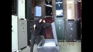 Forced entry of a typical safe sold at the big box stores - in 104 seconds!