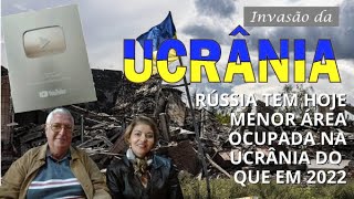 #ucrania  29 DEZ 2024 - RÚSSIA TEM HOJE MENOR ÁREA OCUPADA NA UCRÂNIA DO QUE EM 2022