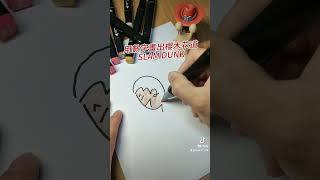 瞎咪郎®️天才櫻木花道~用數字學畫畫👍 #畫畫 #櫻木  #數字畫 #繪畫 #插畫 #手繪 #創意 #art #drawing #SLAMDUNK