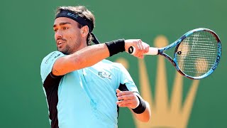 Hot Shot: Fognini Turns Unreal Defence Into Match Point In Monte-Carlo