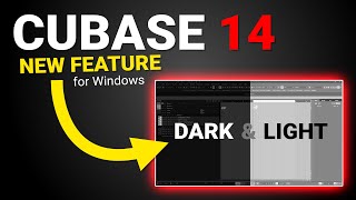 Cubase 14 NEW Feature: Light \u0026 Dark Mode