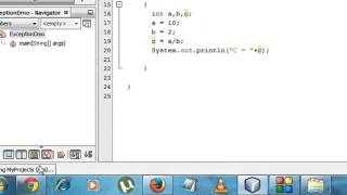 java tutorial for beginners 47 exception handling in java