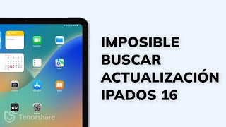 💫Cómo actualizar iPad｜Imposible buscar actualización iPadOS 16 en 3 formas✨