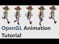 OpenGL Skeletal Animation Tutorial #1