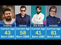 Comparison : Age Of Famous Indian Actors In 2024