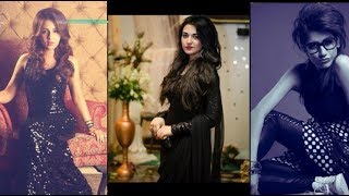 Hot Looks Of Pakistani Actresses In Black Dress 2019