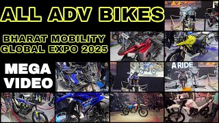 ALL ADVENTURE BIKES at Bharat Mobility Global Expo 2025 | Auto Expo | Complete Details