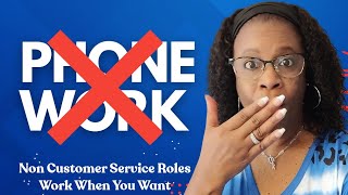Non Phone Remote Roles That Are Easier To Get and Always Hiring !