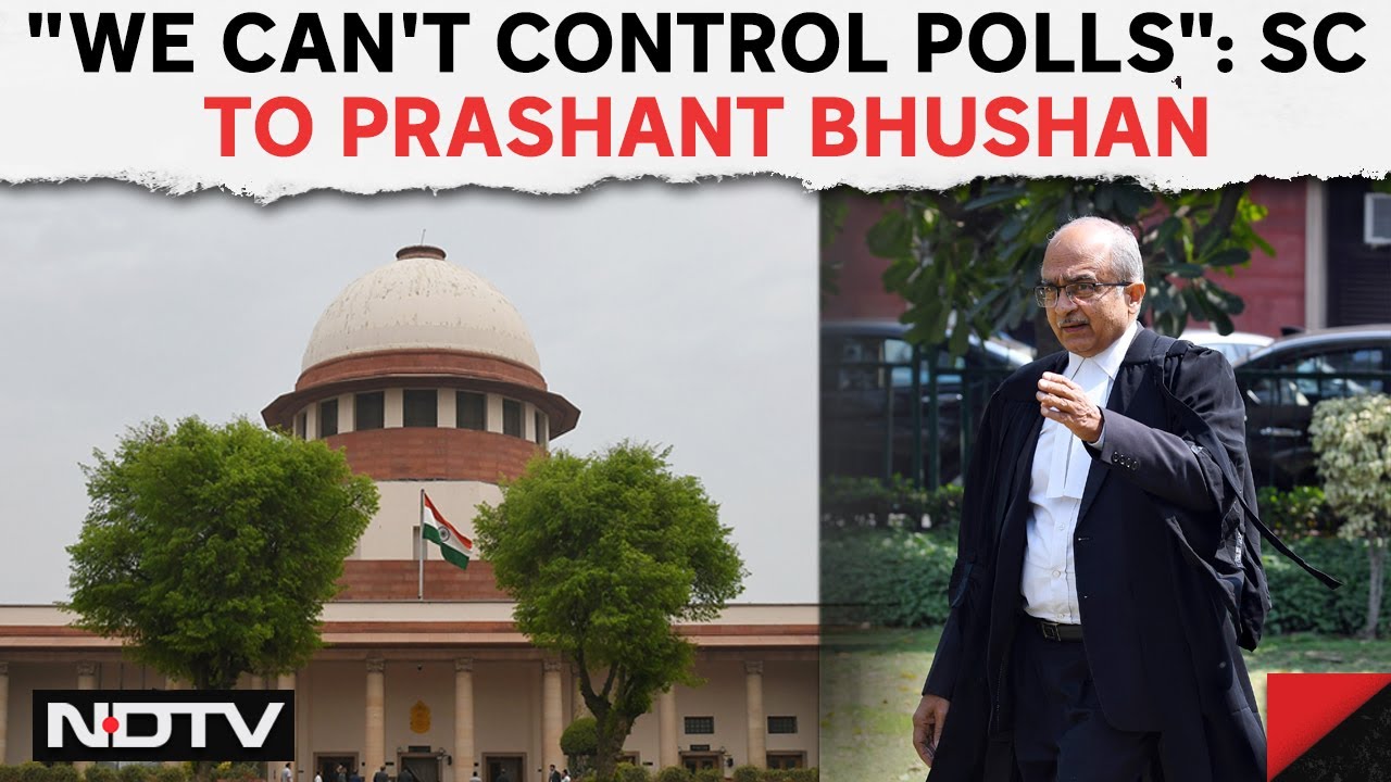 Supreme Court On VVPAT | Supreme Court To Prashant Bhushan In VVPAT ...