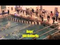 morristown boys and girls swimming team state sectionals semifinals 2 10 14