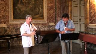 G. Rossini,  Sonata III for two clarinets (M. Mangani) - Sergio Bosi \u0026 Corrado Giuffredi